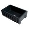 Alfi Brand 30" Black Matte Reversible Smooth / Fluted Single Bowl Fireclay Farm Sink AB3018HS-BM - alternate 6
